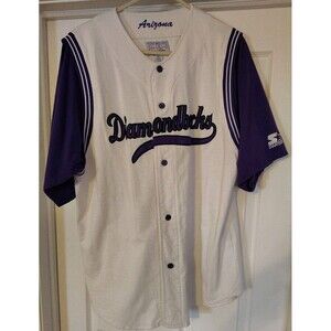 Vintage Arizona Diamondbacks Men's XL  Starter Jersey White